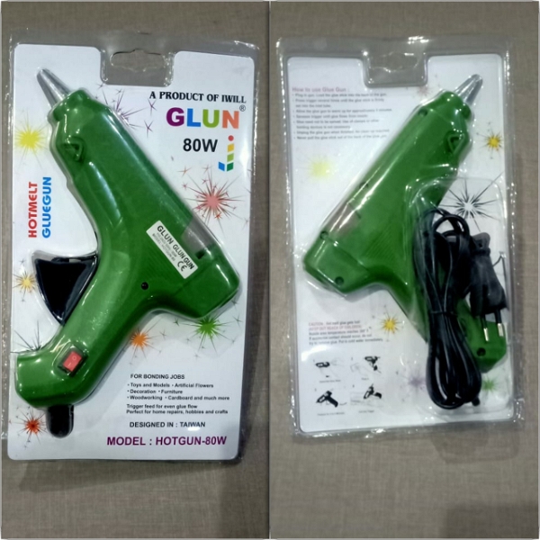 GLUE GUN 80 WATT GREEN