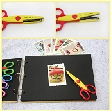 Colorful Decorative Paper Edge Scissor (Set OF 12)
