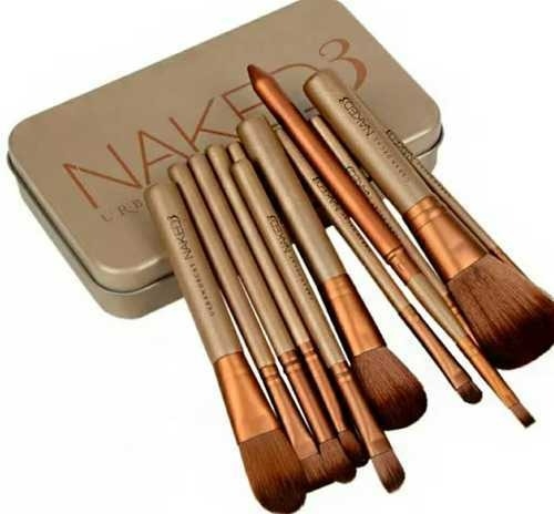 Homeoculture Naked3 Makeup Brush Set (12 Pcs)