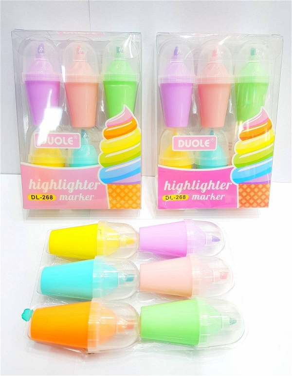 Mini highlighter  Set of 6 shades