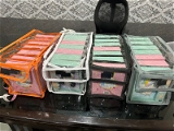 New 7 in 1 organizer with cover on top Size mentioned Color random only