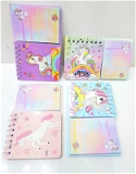 Sticky note and diary  Now available in 4 themes BTS  Space Unicorn Dinosaur