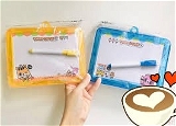 Cute mini whiteboard with marker for kids