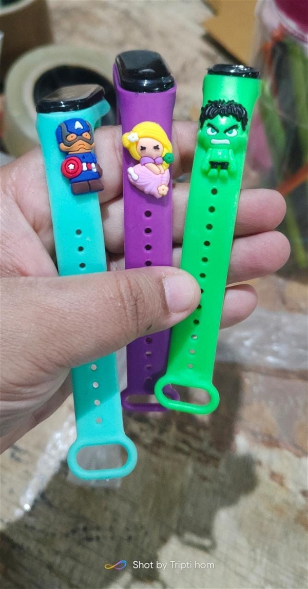 All new designs in kids led watches now available Color random