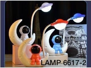 Space table lamps Color random only