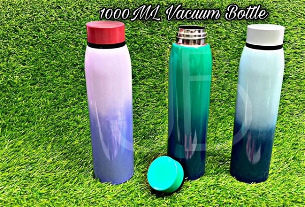 1000 ml steel Insulated bottles For teenagers and adults Color random only