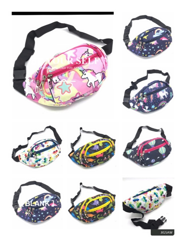 Waist bags for kids  Color random only