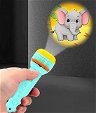 Now available cute mini mic projector for kids with 3 slides