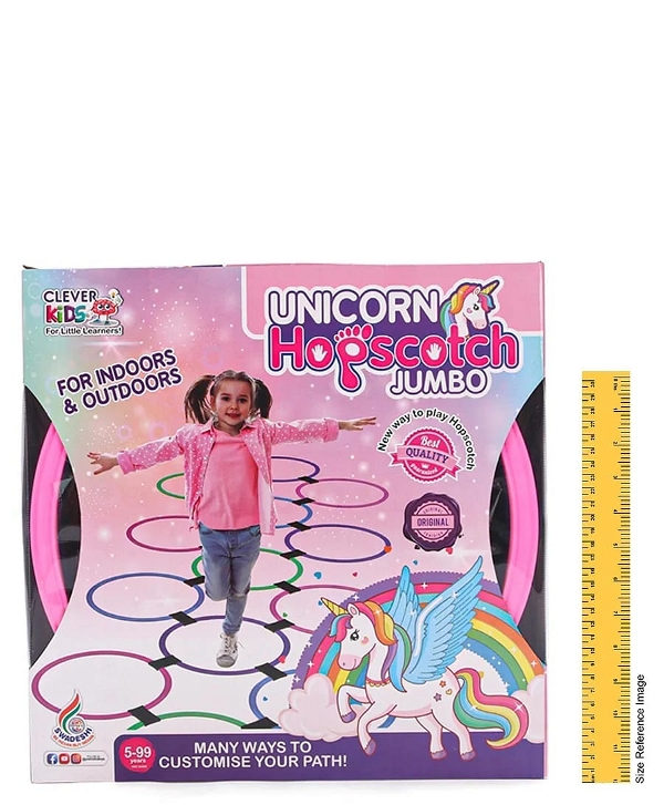 Unicorn jumbo hopscotch game