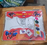 Poster art set Size A4 Contains 6 sheets  Colors and brush