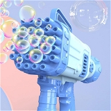 Bubble Makers, 32 Holes Bubble Gun, Rocket Boom Bubble Gun for Kids
