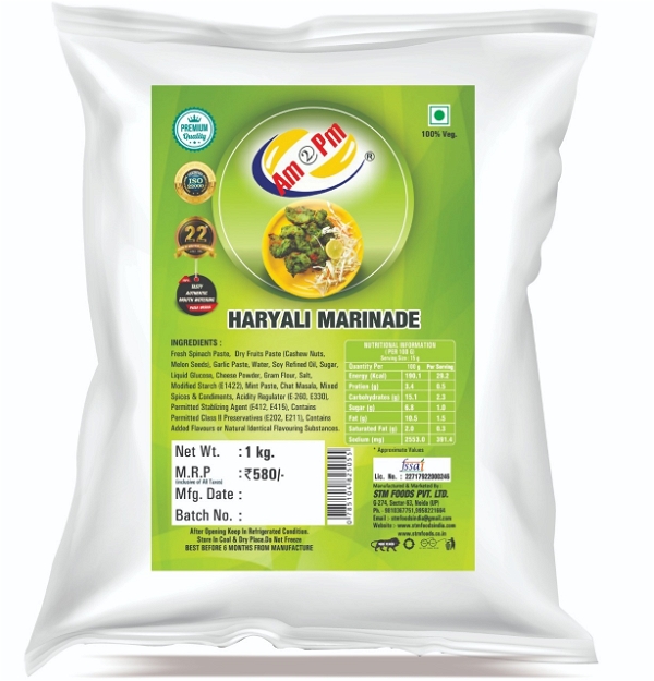 Haryali Marinade