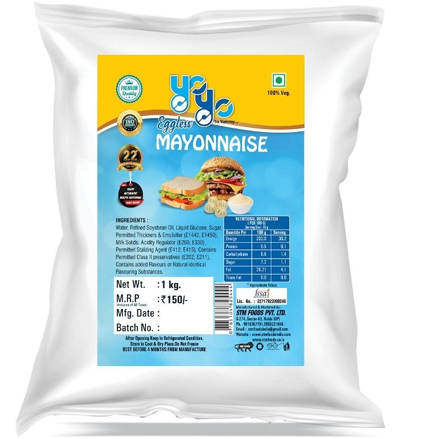 Eggless Mayonnaise YoYo - 