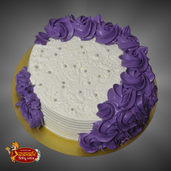 Rashu Cakes - Purple flowers theme cake... | Facebook