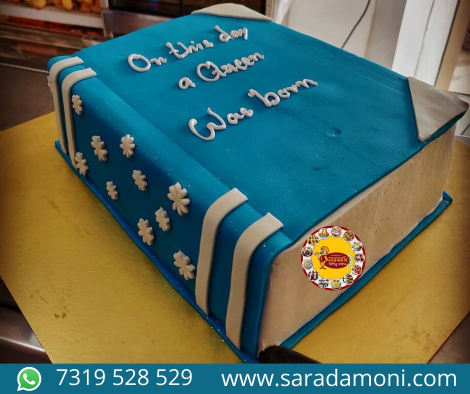 Birthday Poetry Book Cake (GF) | Arty Bakes