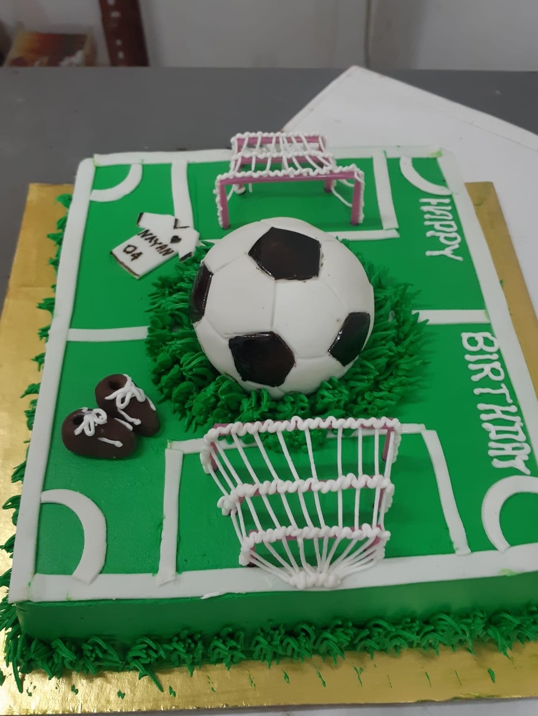Football Player Cake- Order Online Football Player Cake @ Flavoursguru