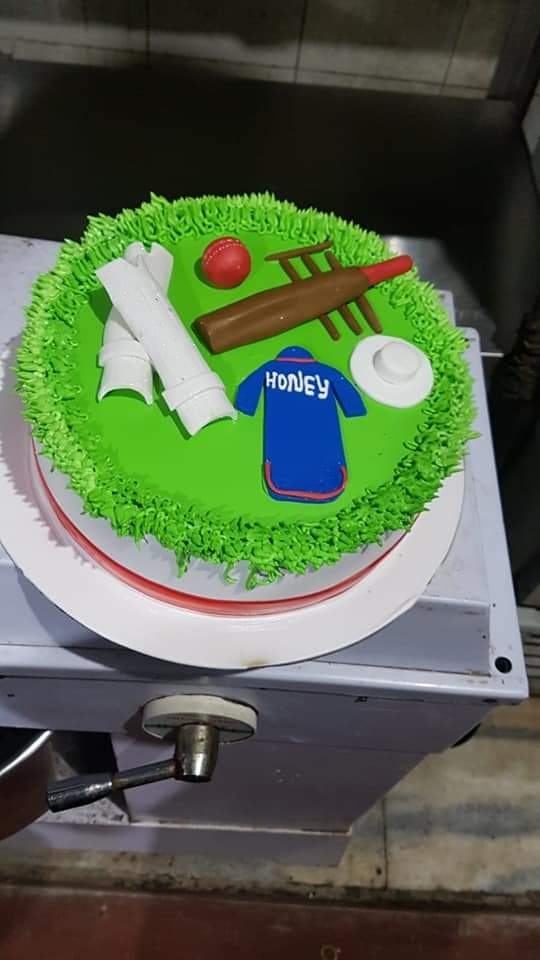 Cricket Bat Cake- Order Online Cricket Bat Cake @ Flavoursguru