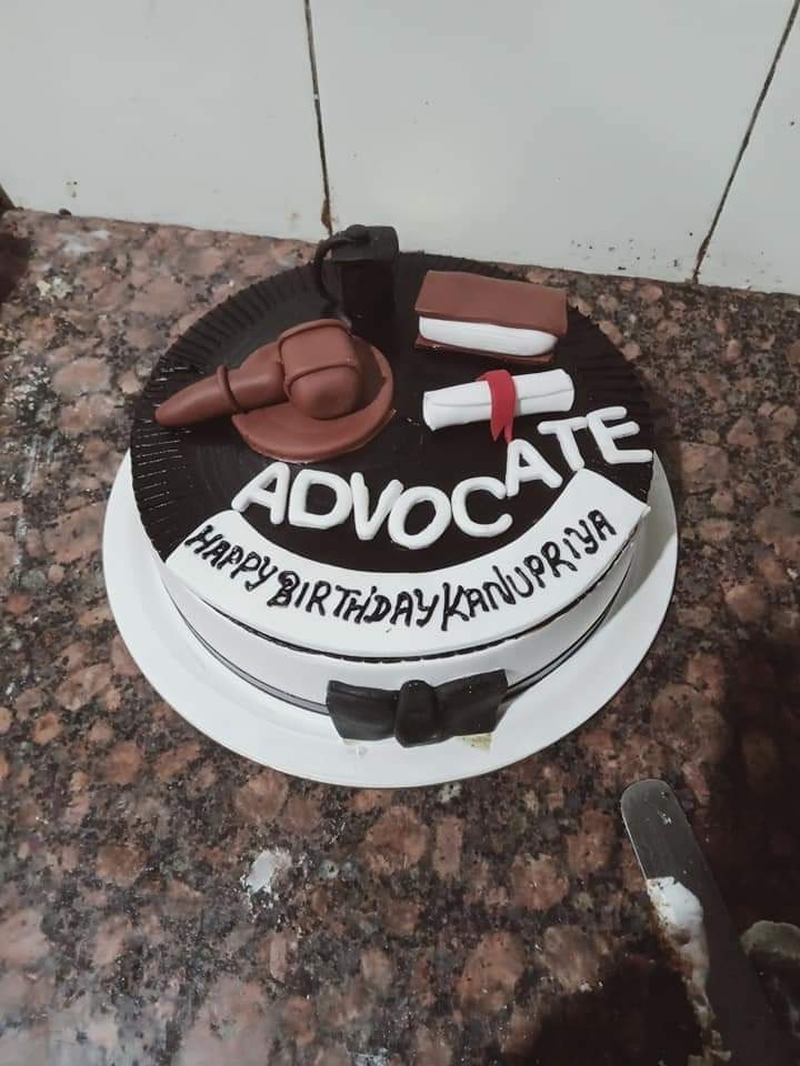 Lawyer Theme Based Cake