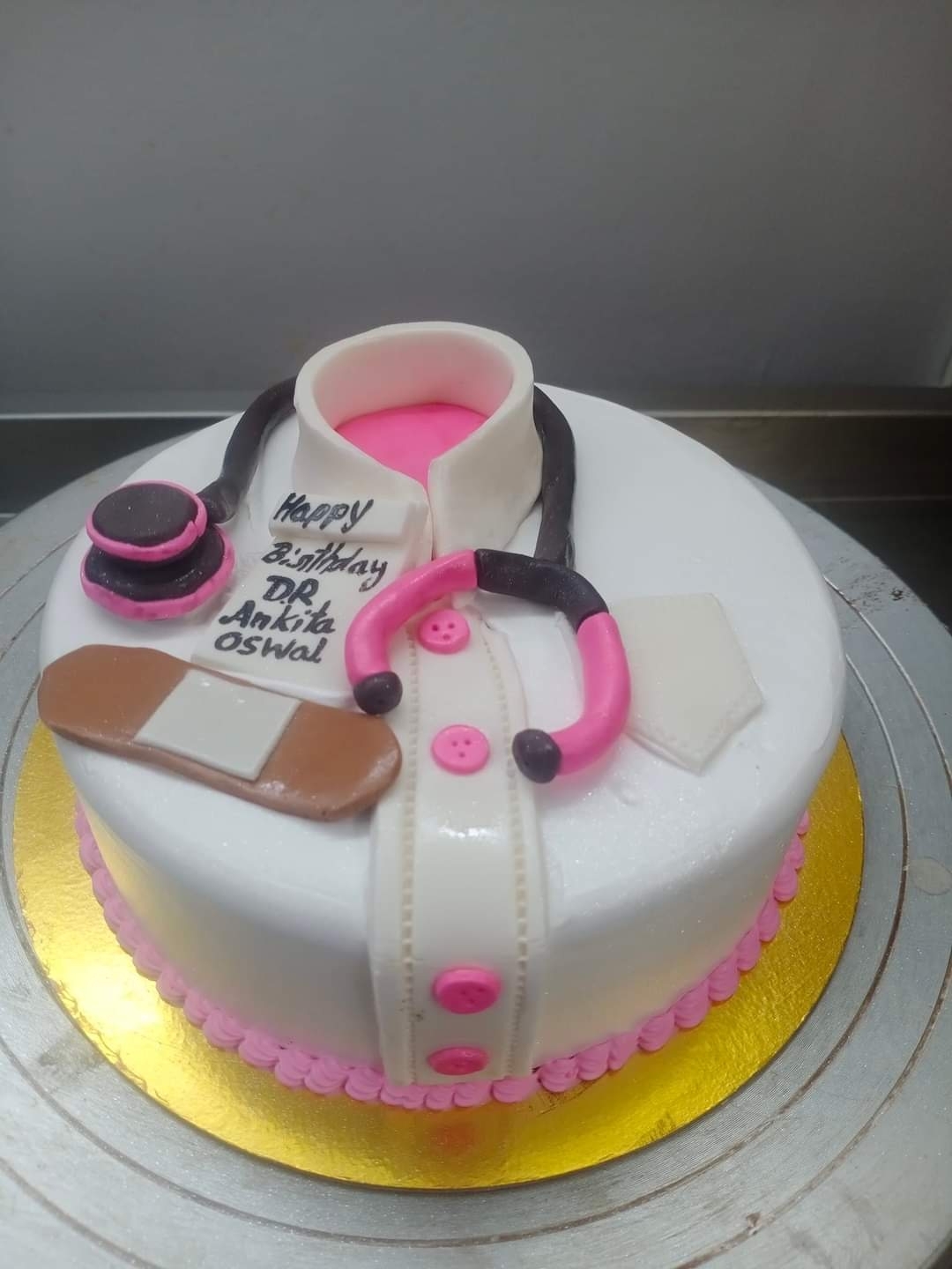 Gyufise 1Pcs Glitter Nurse Happy Birthday Cake Finland | Ubuy