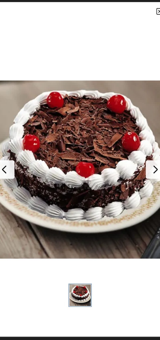 2 Tier Black forest Cake order online from Raj Cake Palace