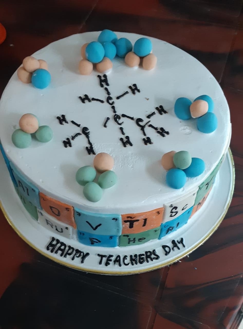 Chemistry Cake - For a Mad Scientist at Work