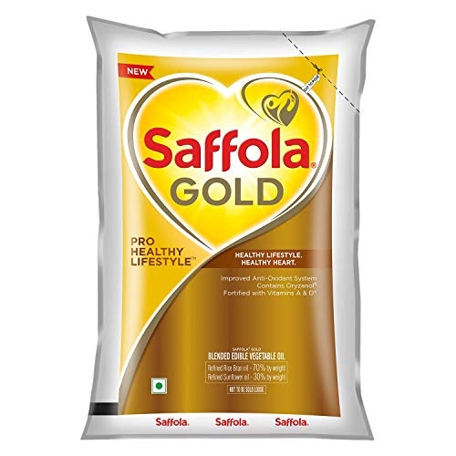 Saffola Gold Oil - సఫోల గోల్డ్ ఆయిల్ - 1 Lt