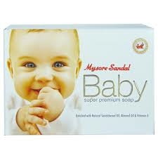 Mysore Baby Soap - మైసూర్ బేబీ సబ్బు - 75g