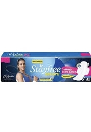Stayfree Secure - స్టేఫ్రీ సెక్యూర్ - 6 pads Extra large