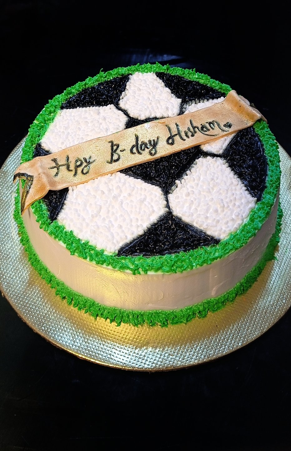 Soccer Ball Last Minute Cake - Sugar Whipped Cakes Website