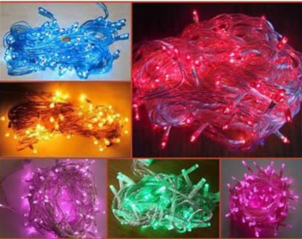 Prince Colour String Corded Electric 3mtr 20 Bulbs