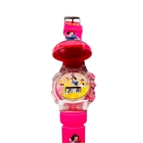 Light Cap Watch - Pink Snowhite Barbie