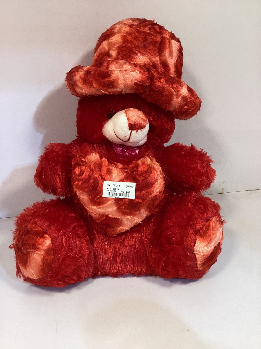 Red Cap Teddy 14022