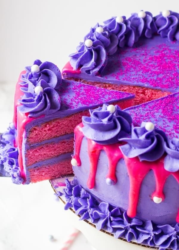 Sweet Tooth Girl — Purple Ombre Layer Cake