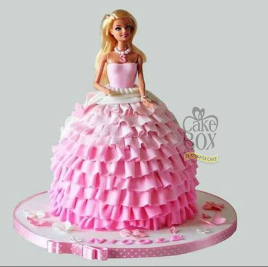Cake Box/Fondant Cake/12-Inch Window Thickened Heightened Double-Layer  Birthday Barbie Doll Packaging Box | Lazada PH