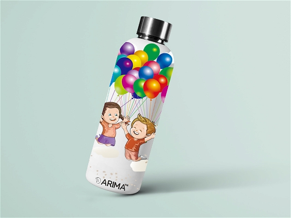 ARIMA 980ml Arima UV & 3D Printed - Kids with Ballon on Sky - White - WHITE, https://youtu.be/Dgdem09WjXg, 0.32