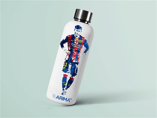 ARIMA 980ml Arima UV & 3D Printed - Messi Vector Full - White - WHITE, https://youtu.be/Dgdem09WjXg, 0.32