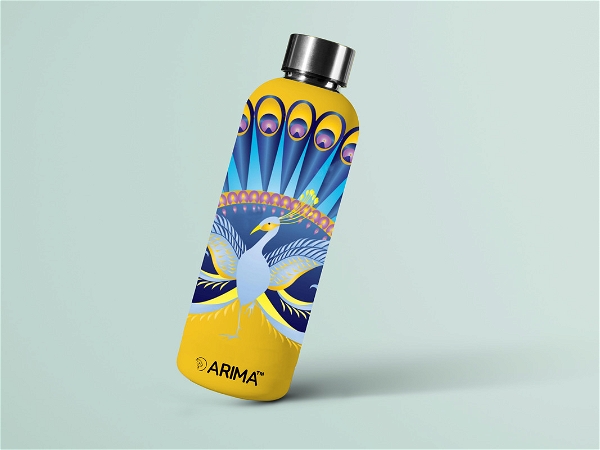 ARIMA 980ml Arima UV & 3D Printed - Peacock Male - Yellow - YELLOW, https://youtu.be/Dgdem09WjXg, 0.32