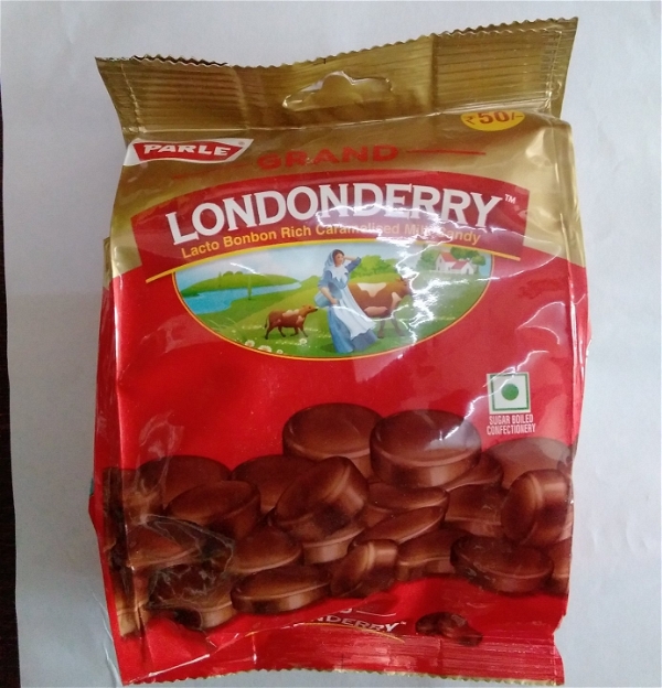 PARLE GRAND Londonderry LACTO BONBON RICH CARAMELISED MILK CANDY 198 G