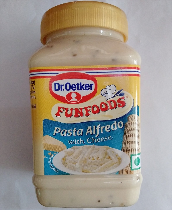 DR.OETKER FUNFOODS PASTA ALFREDO WITH CHEESE 