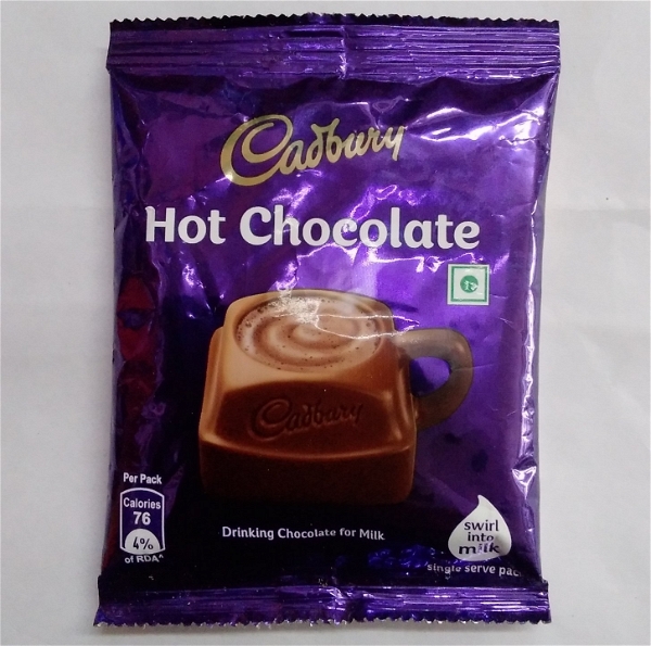 CADBURY HOT CHOCOLATE DRINKING CHOCOLATE FOR MILK 20 G
