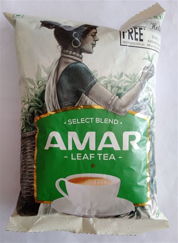 SOCIETY SELECT BLEND AMAR LEAF TEA (FREE DALLY BASMATI RICE OFFER VALID TILL STOCK LASTS 200 G WITH THIS PACK) 250 G