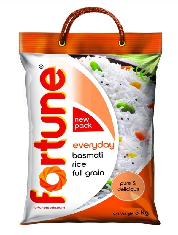 FORTUNE NEW PACK EVERYDAY BASMATI RICE 5 KG