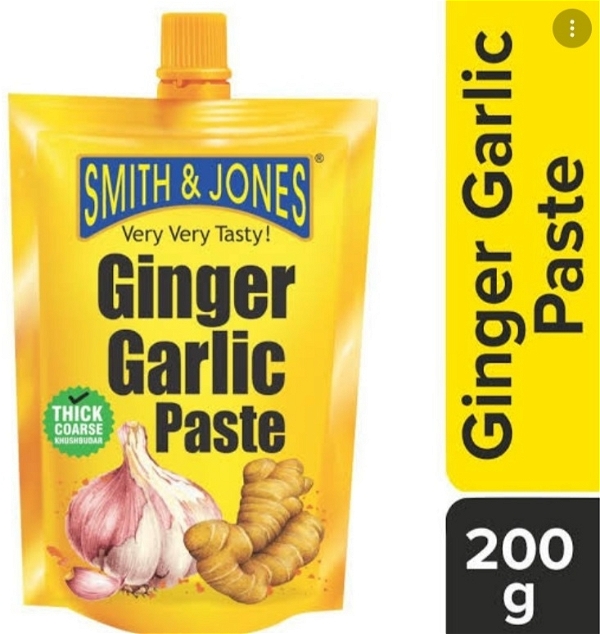 SMITH & JONES GINGER GARLIC PASTE 200 G