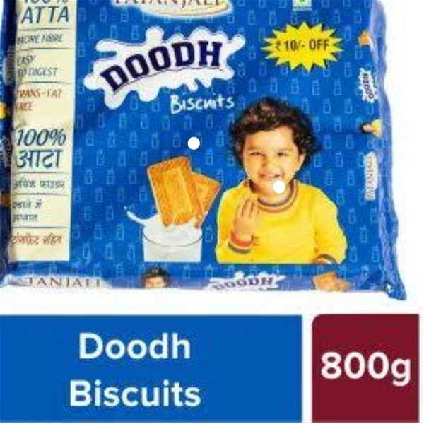 PATANJALI DHOODH BISCUITS 800 G