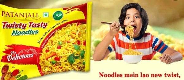 PATANJALI TWISTY TASTY NOODLES IT'S DELICIOUS 50 G