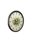 Green Cactus Analog Wall Clock