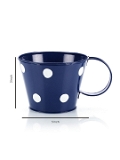 Polka Cup Small Blue