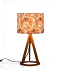 Gardenia Trio Wooden Lamp